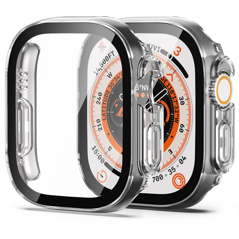 Luxury Watch Protection Film - Glass+case For Apple Watch Ultra 49mm