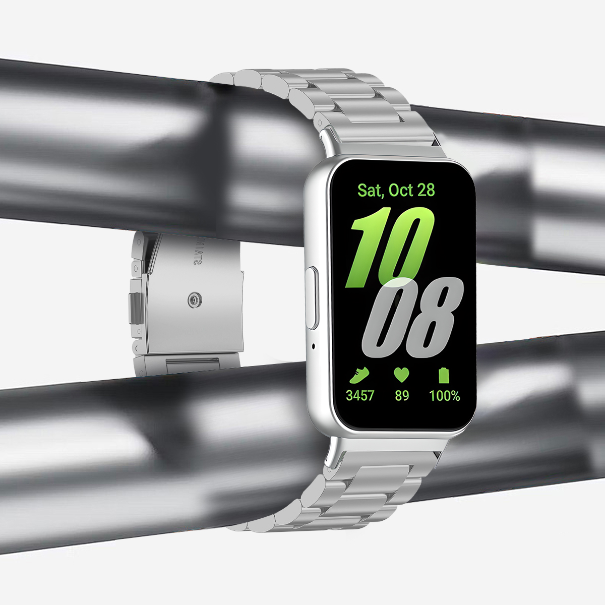 Luxury Watch Galaxy - Stainless Steel Strap For Samsung Galaxy