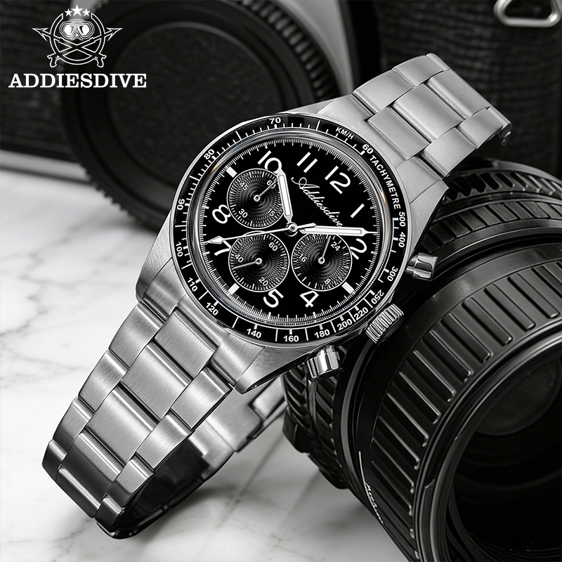 Luxury Watch Second Hand - ADDIESDVIE 2026 Men's Chronograph Watches Top
