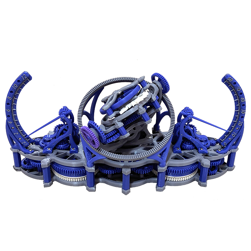 Tourbillon Movement Watch - Random color 3d print tourbillon assemble