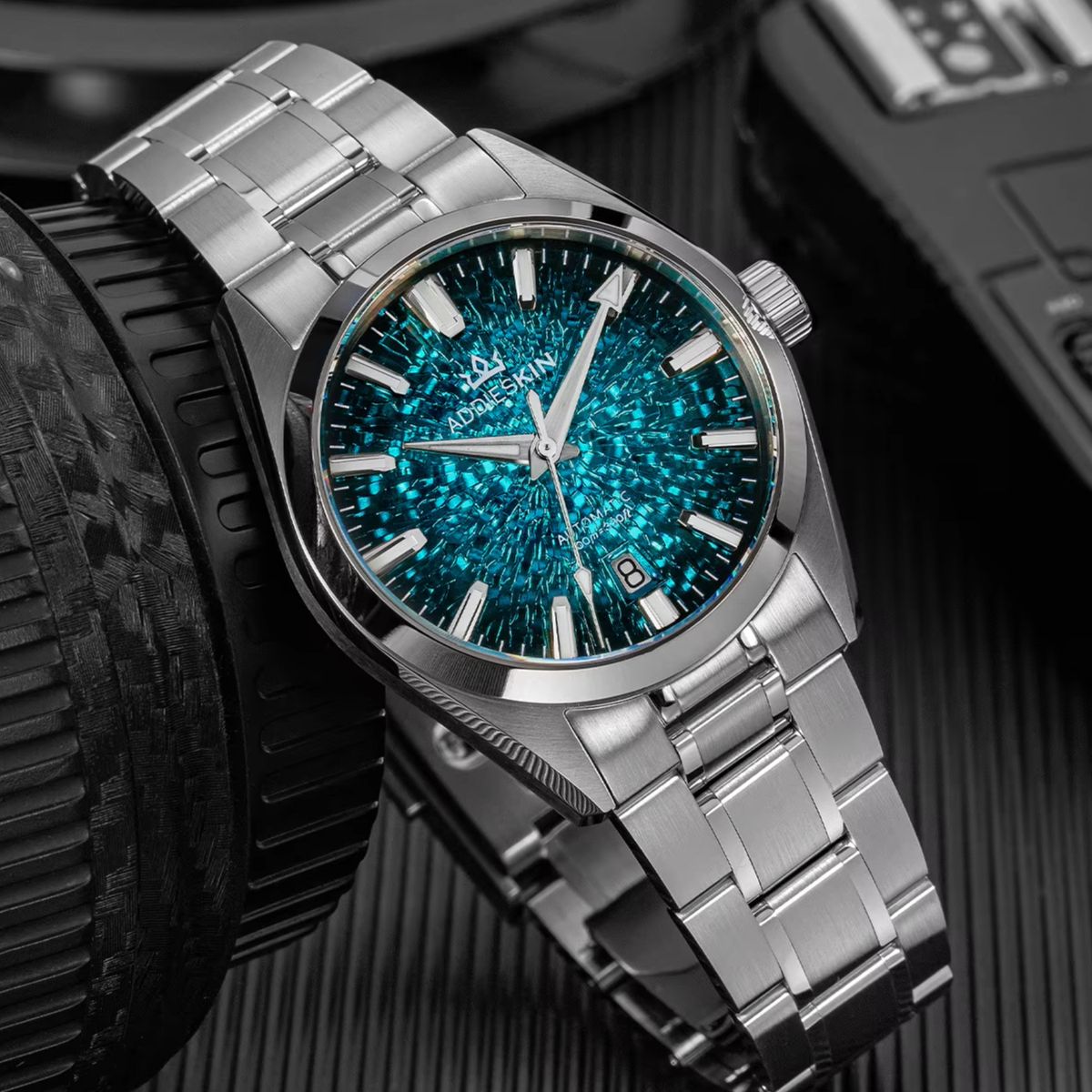 Luxury Watch Second Hand - AddiesKin Gradient Diver Watch Miyota9015 Sapphire