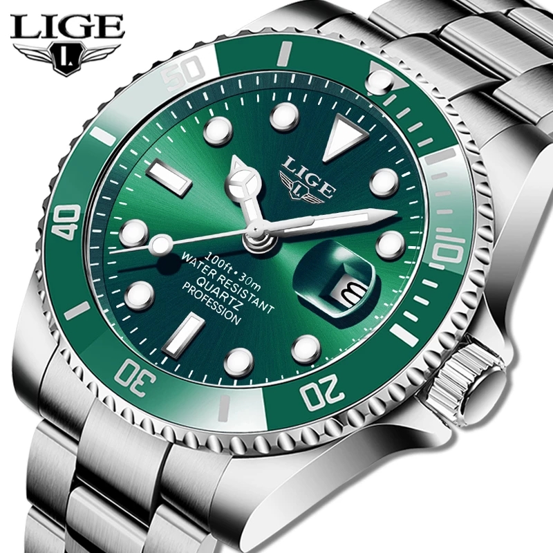 Luxury Watch Magazine - LIGE Top Brand Luxury Fashion Diver