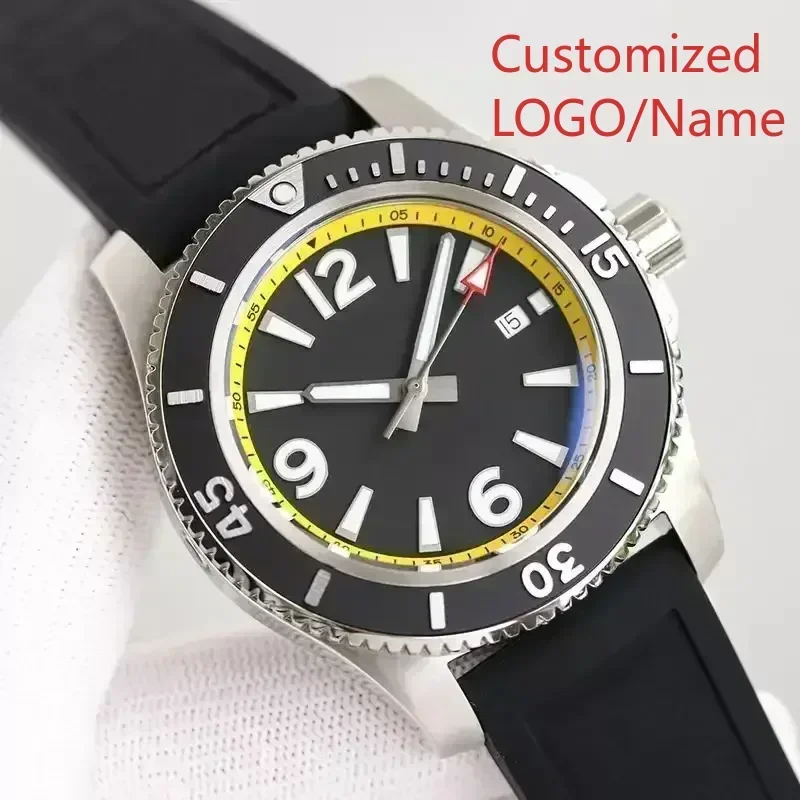 Luxury Watch With Rubber Strap - A11 Store Customized Watch Mens Watches