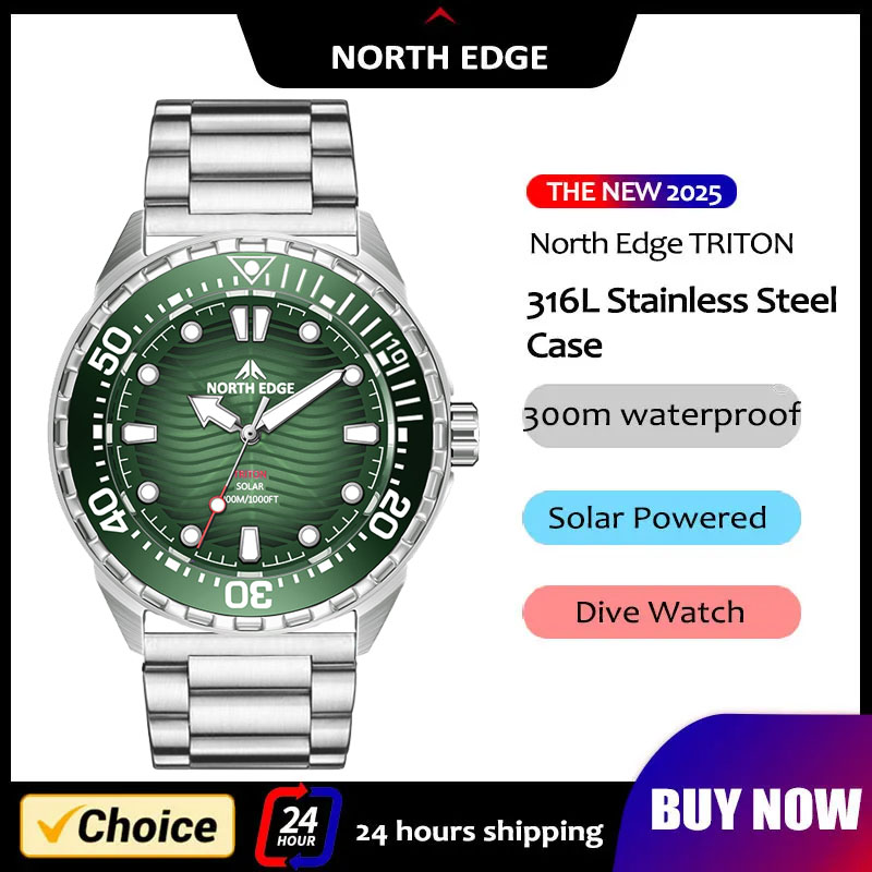 Luxury Watch Protection Film - 2026 New NORTH EDGE TRITON Solar