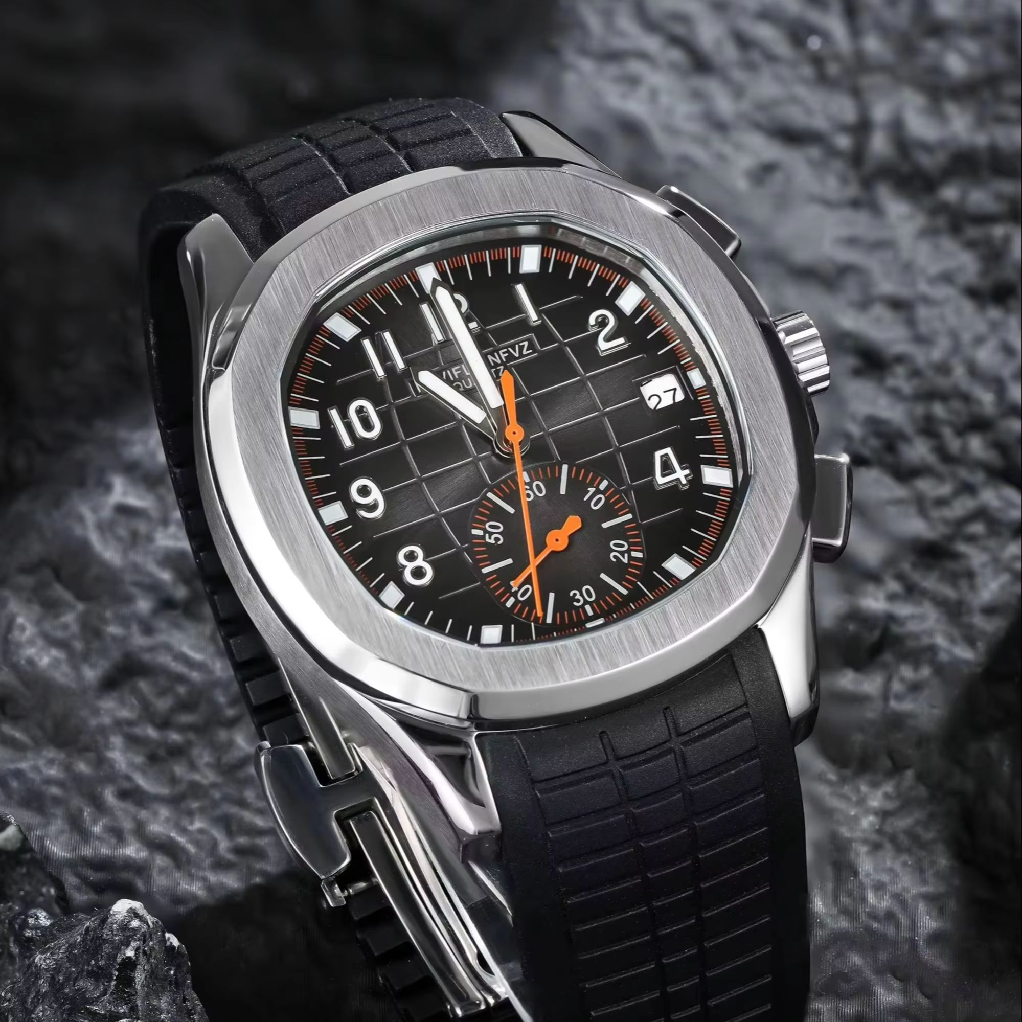 Luxury Watch Protection Film - 40MM Men's Luxury Watch NAVIFLZ NFVZ