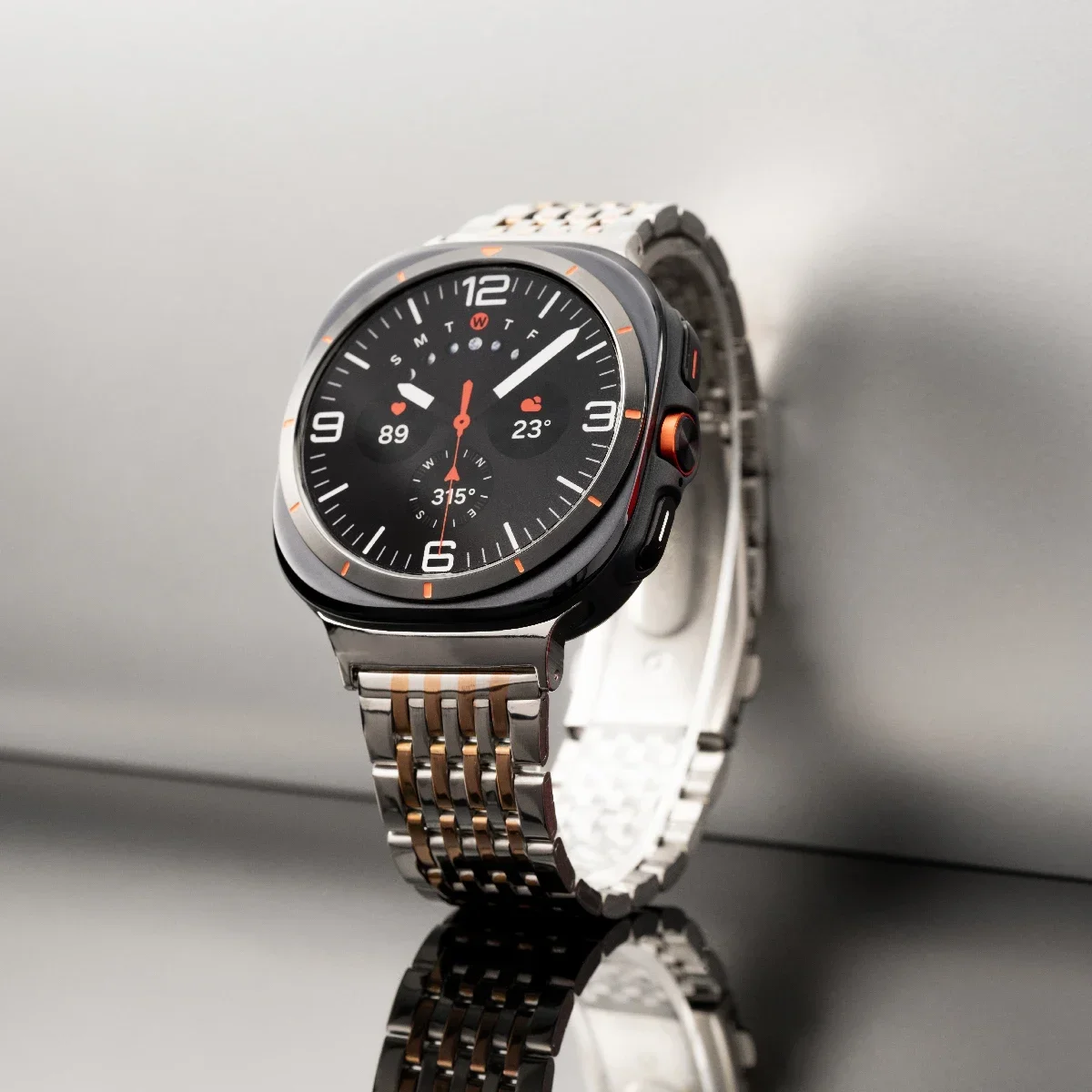Luxury Watch Galaxy - Luxury Metal link Bracelet for samsung
