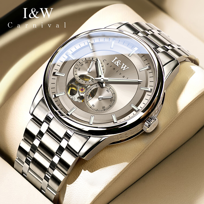 Tourbillon Movement Watch - Carnival Brand I&W High-End Series Tourbillon