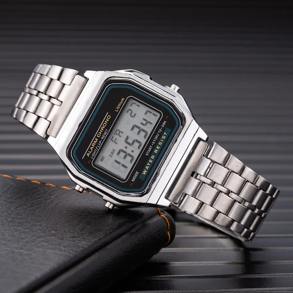 Luxury Watch Winder - Fashion Digital Men's Watches Luxury Stainless