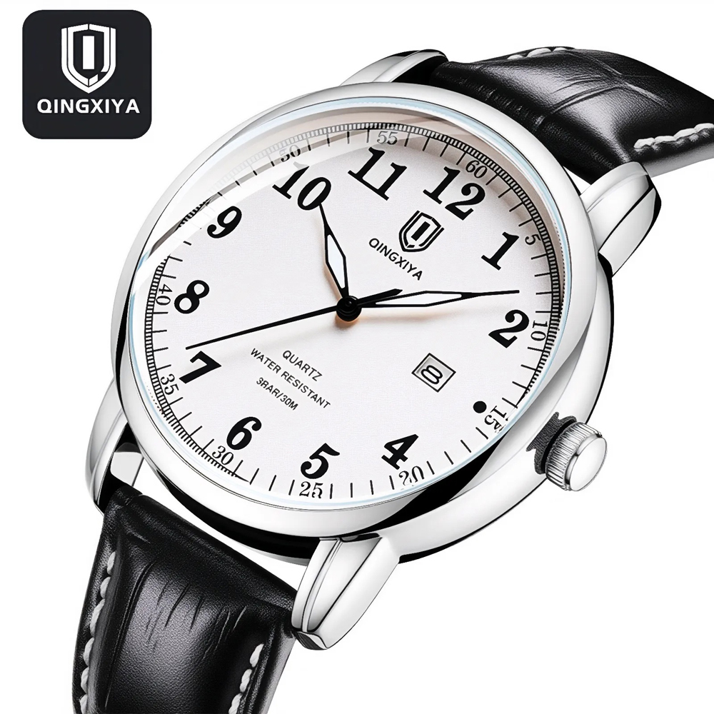 Luxury Watch Holder For Men - QINGXIYA Business Mens Watches Top Brand