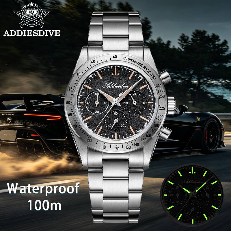 Luxury Watch Level - ADDIESDIVE NEW Chronograph Watch 0S20 Movement