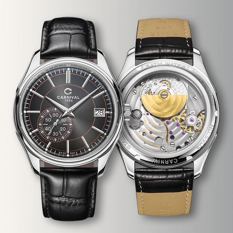 CARNIVAL Gray Dial Automatic W - Luxury Watch Second Hand ulasan dan harga