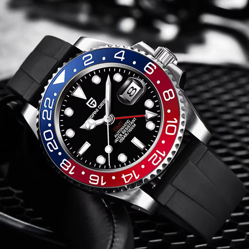 40mm PAGANI DESIGN GMT Men Wat - Luxury Watch La ulasan dan harga