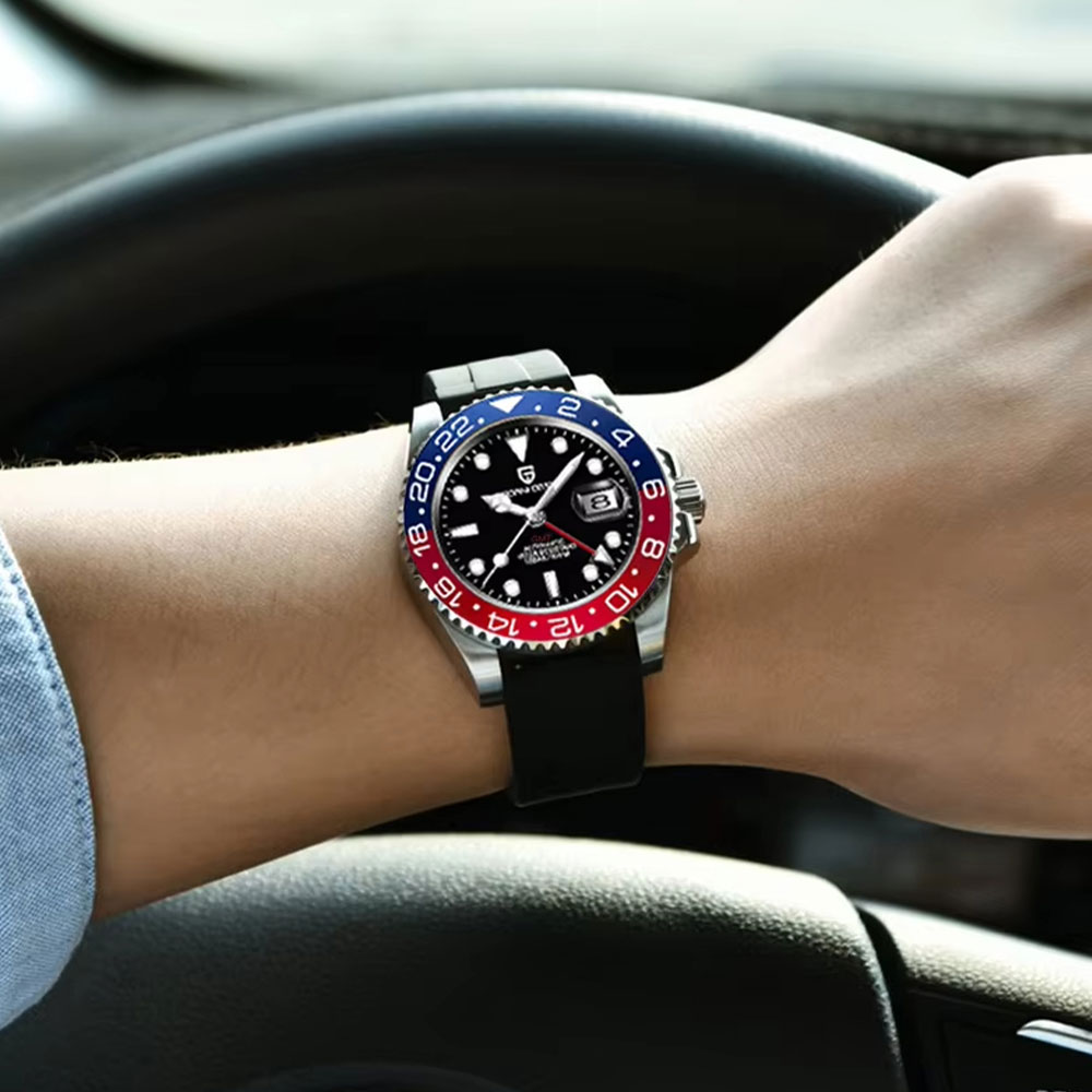 40mm PAGANI DESIGN GMT Men Wat - Luxury Watch La ulasan dan harga