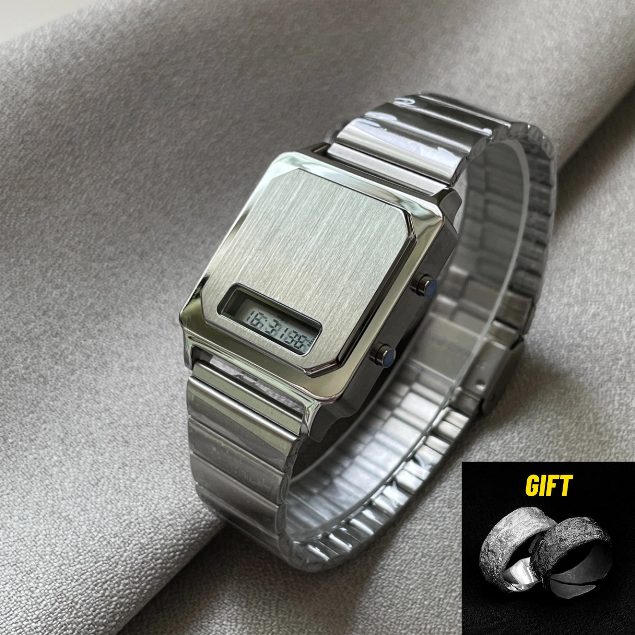 CILOA New Square Electronic Wa - Luxury Watch Low Price ulasan dan harga