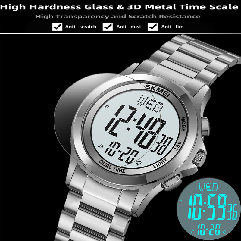 Skmei Mens Led Chronograph Bra - Minute Repeater Watch ulasan dan harga