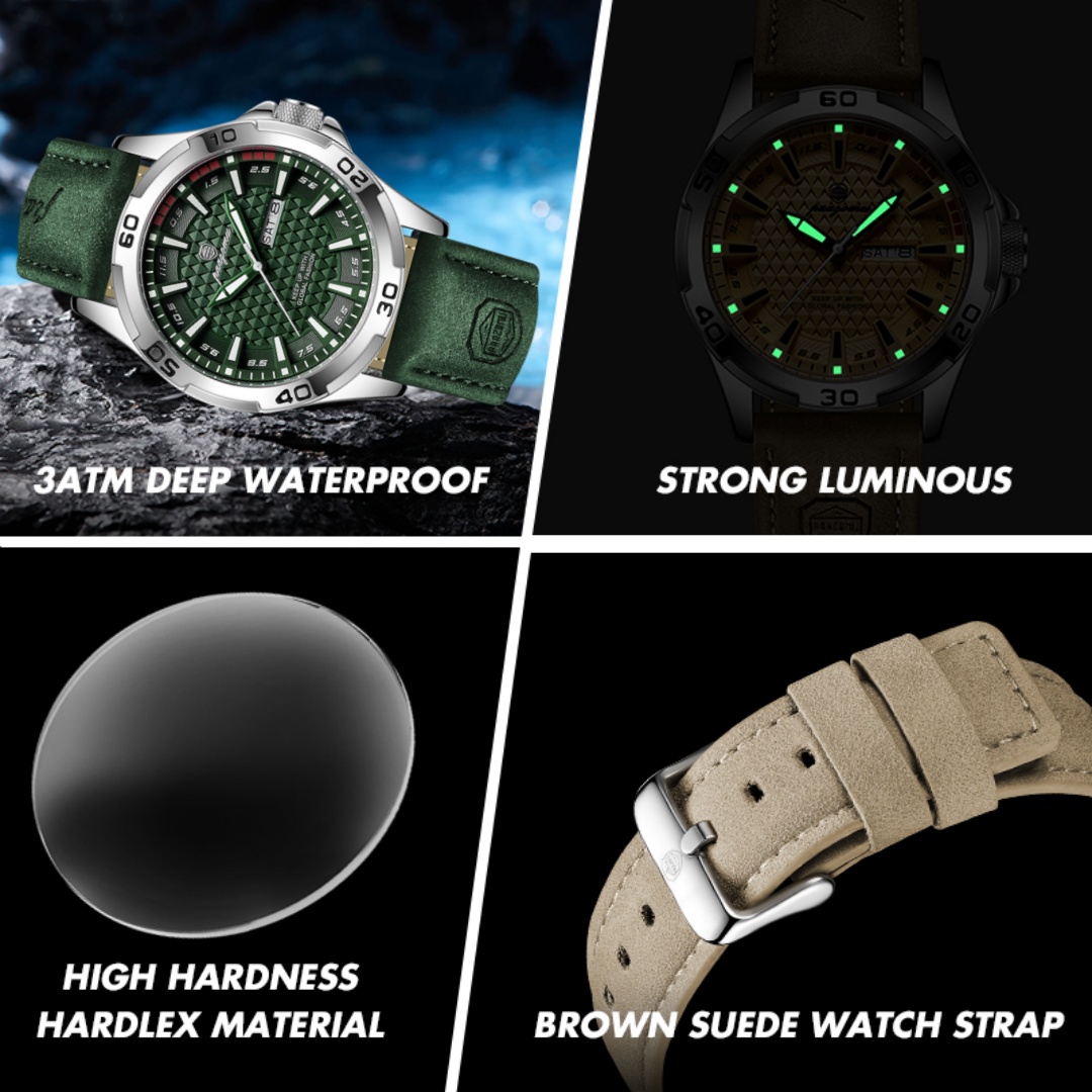 PAAZOMU Luxury Brand Men Watch - Luxury Watch Magazine ulasan dan harga