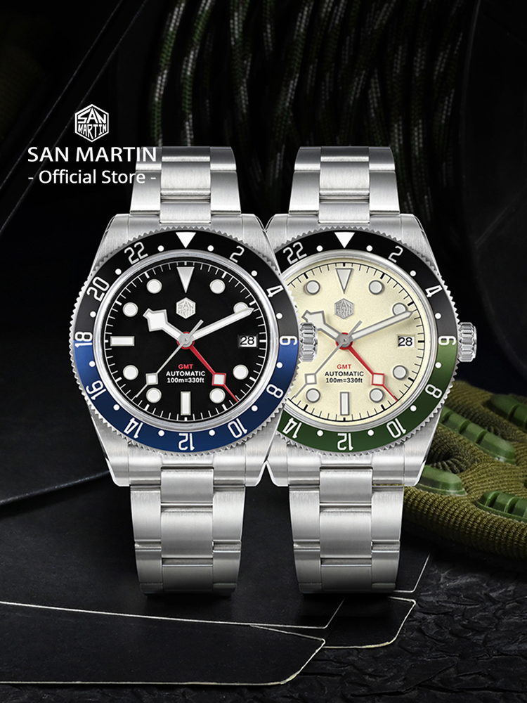 San Martin 39mm Luxury Men's W - Luxury Watch La ulasan dan harga