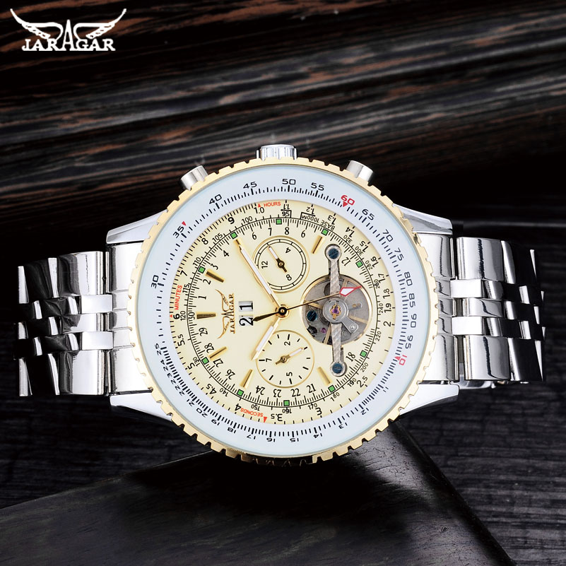 JARAGAR Mens Watches Luxury St - Tourbillon Movement Watch ulasan dan harga
