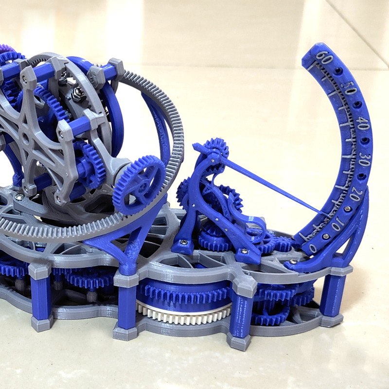 Random color 3d print tourbill - Tourbillon Movement Watch ulasan dan harga
