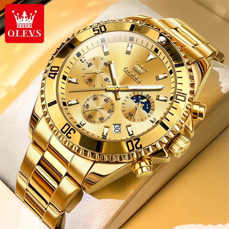 OLEVS Watch Men Top Brand Luxu - Luxury Watch Magazine ulasan dan harga