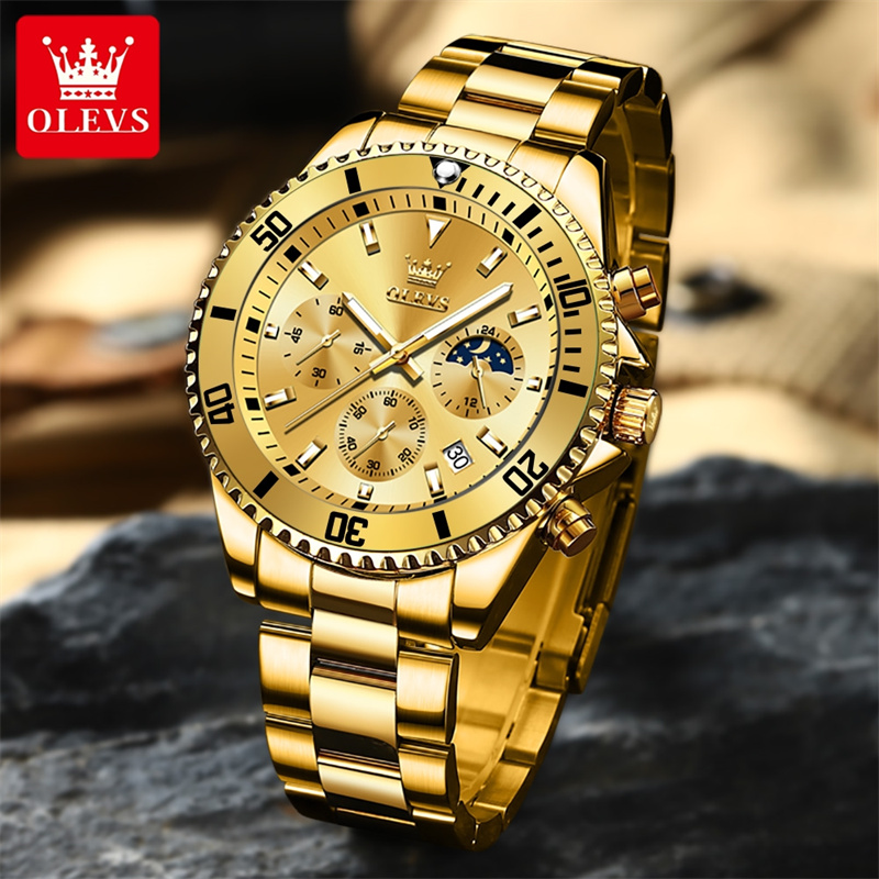OLEVS Watch Men Top Brand Luxu - Luxury Watch Magazine ulasan dan harga