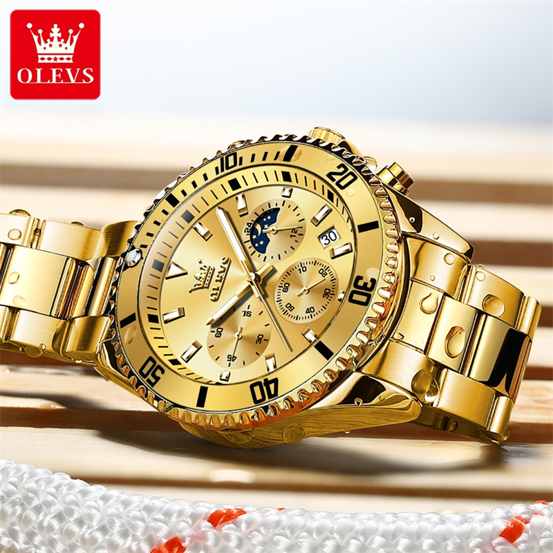 OLEVS Watch Men Top Brand Luxu - Luxury Watch Magazine ulasan dan harga