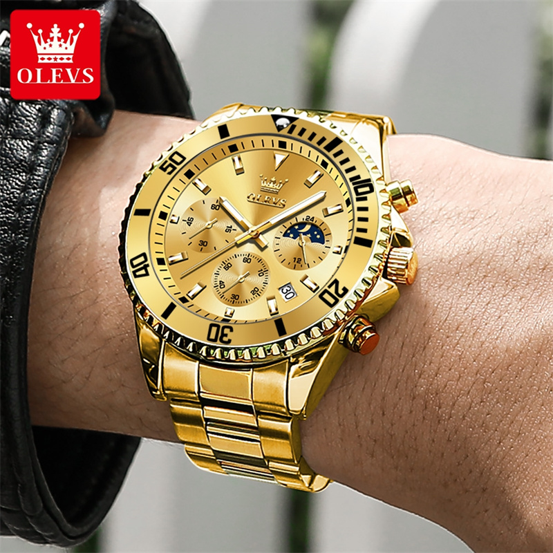OLEVS Watch Men Top Brand Luxu - Luxury Watch Magazine ulasan dan harga