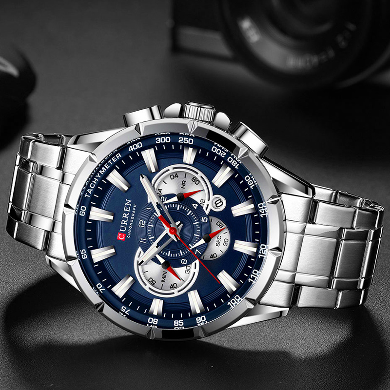 CURREN Wrist Watch Men Waterpr - Luxury Watch Magazine ulasan dan harga