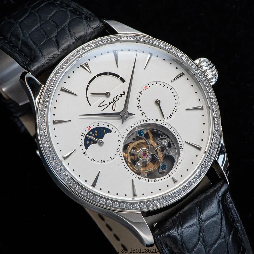 8007 Tourbillon Movement Multi - Tourbillon Movement Watch ulasan dan harga