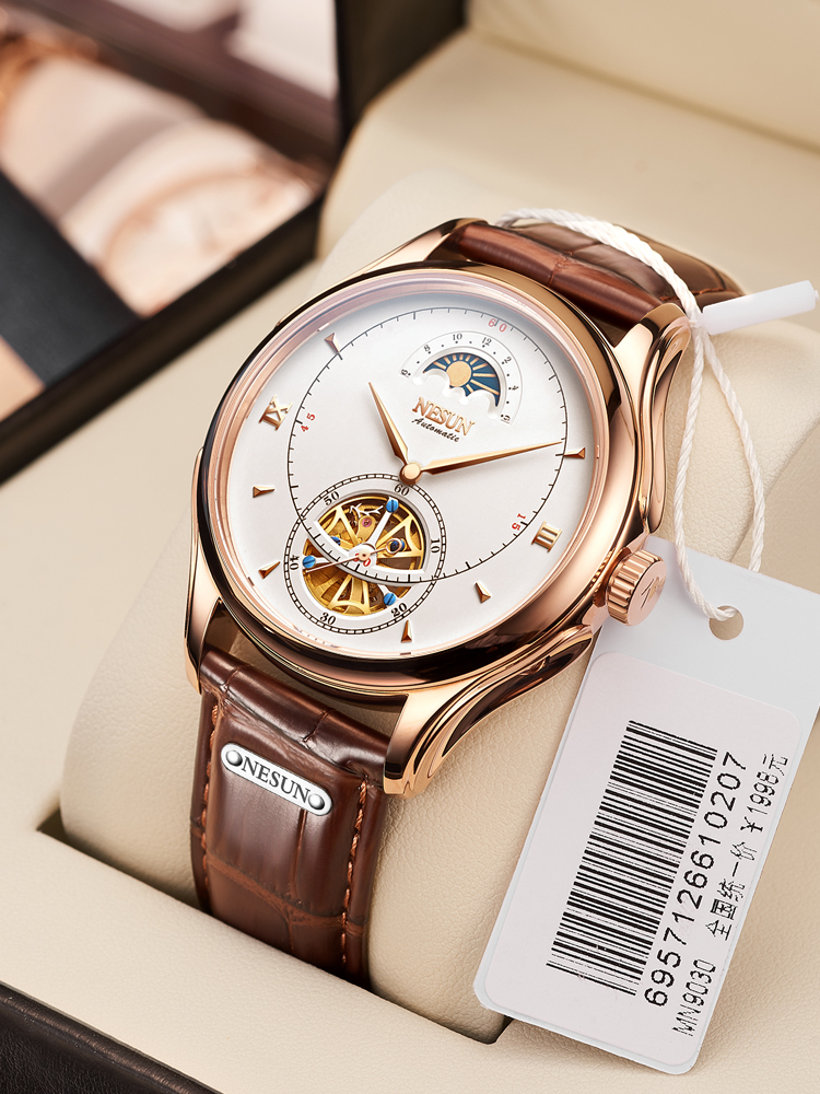 Automatic Mechanical Watch Swi - Tourbillon Movement Watch ulasan dan harga