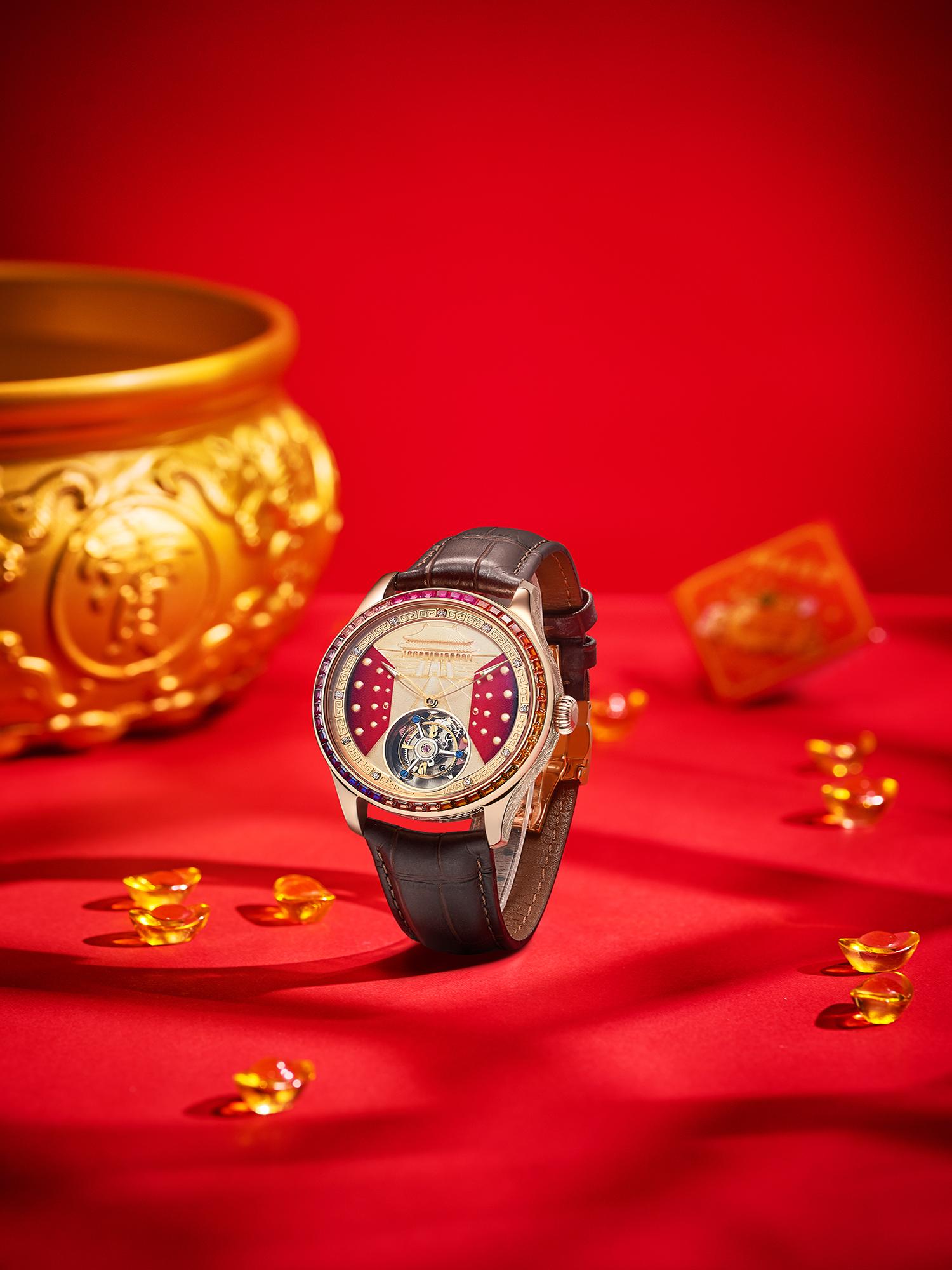 Men's watch with automatic mec - Tourbillon Movement Watch ulasan dan harga