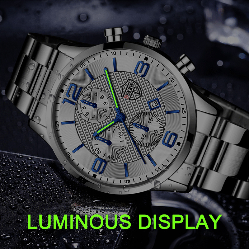 Brand Fashion Men's Sports Wat - Luxury Watch Holder For Men ulasan dan harga