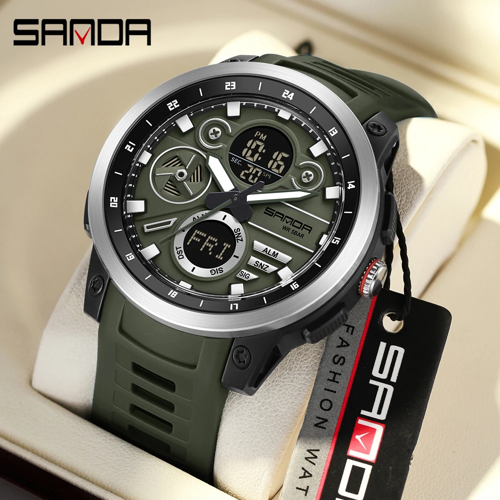 SANDA Brand 3379 New Men's Ele - Minute Repeater Watch ulasan dan harga