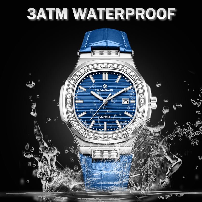BANGWEI Top Brand Luxury Mens  - Luxury Watch Holder For Men ulasan dan harga