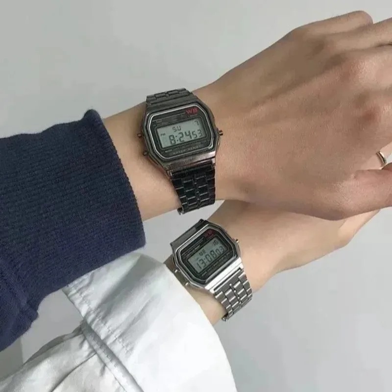 Luxury F91W Steel Band Watches - Luxury Watch Winder ulasan dan harga