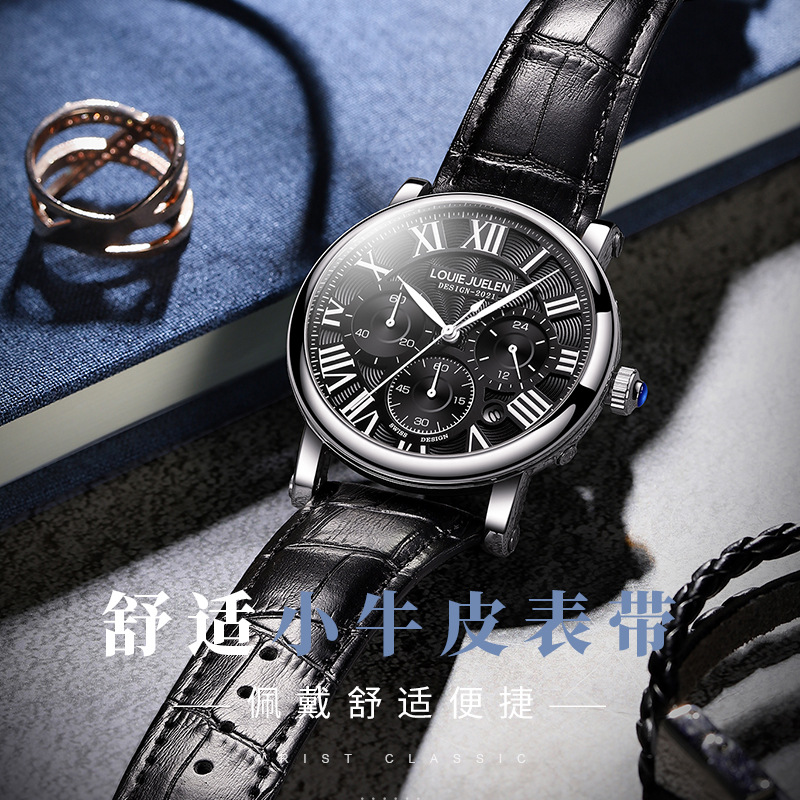 Waterproof Premium Quartz Wris - Luxury Watch Longines ulasan dan harga