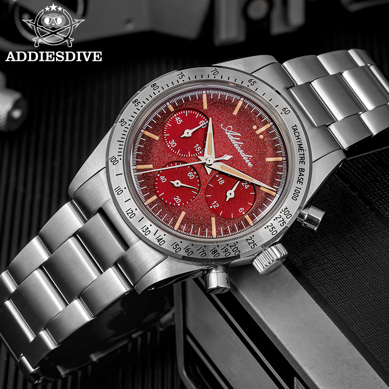 ADDIESDIVE AD2552 Chronograph  - Luxury Watch Level ulasan dan harga