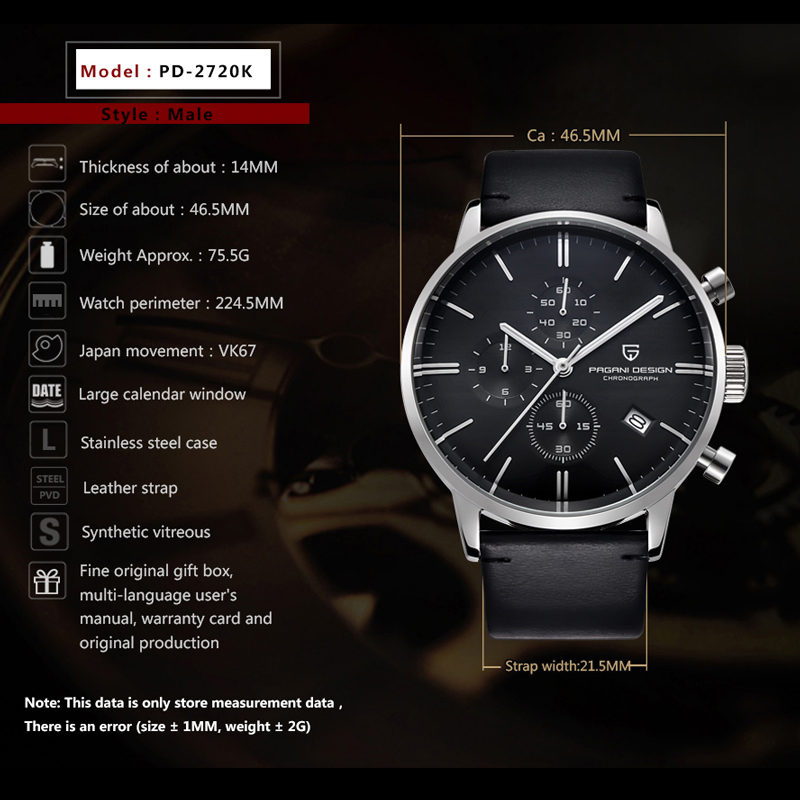 2026 New PAGANI DESIGN Brand L - Luxury Watch Low Price ulasan dan harga