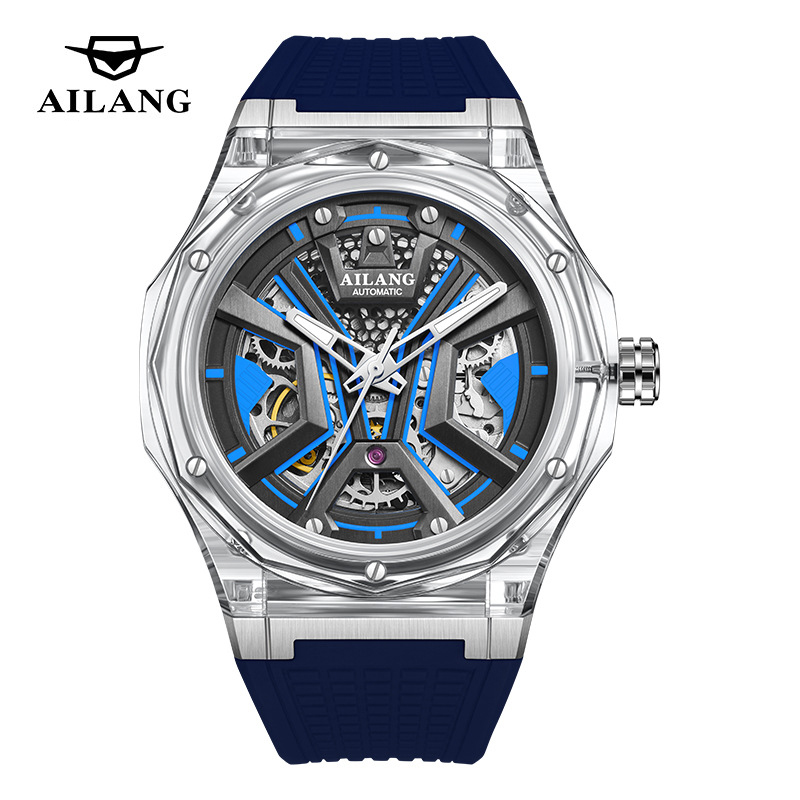 AILANG Brand Sports Men Mechan - Luxury Watch With Rubber Strap ulasan dan harga
