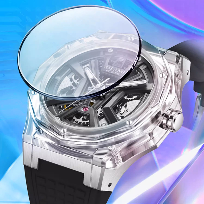 AILANG Brand Sports Men Mechan - Luxury Watch With Rubber Strap ulasan dan harga