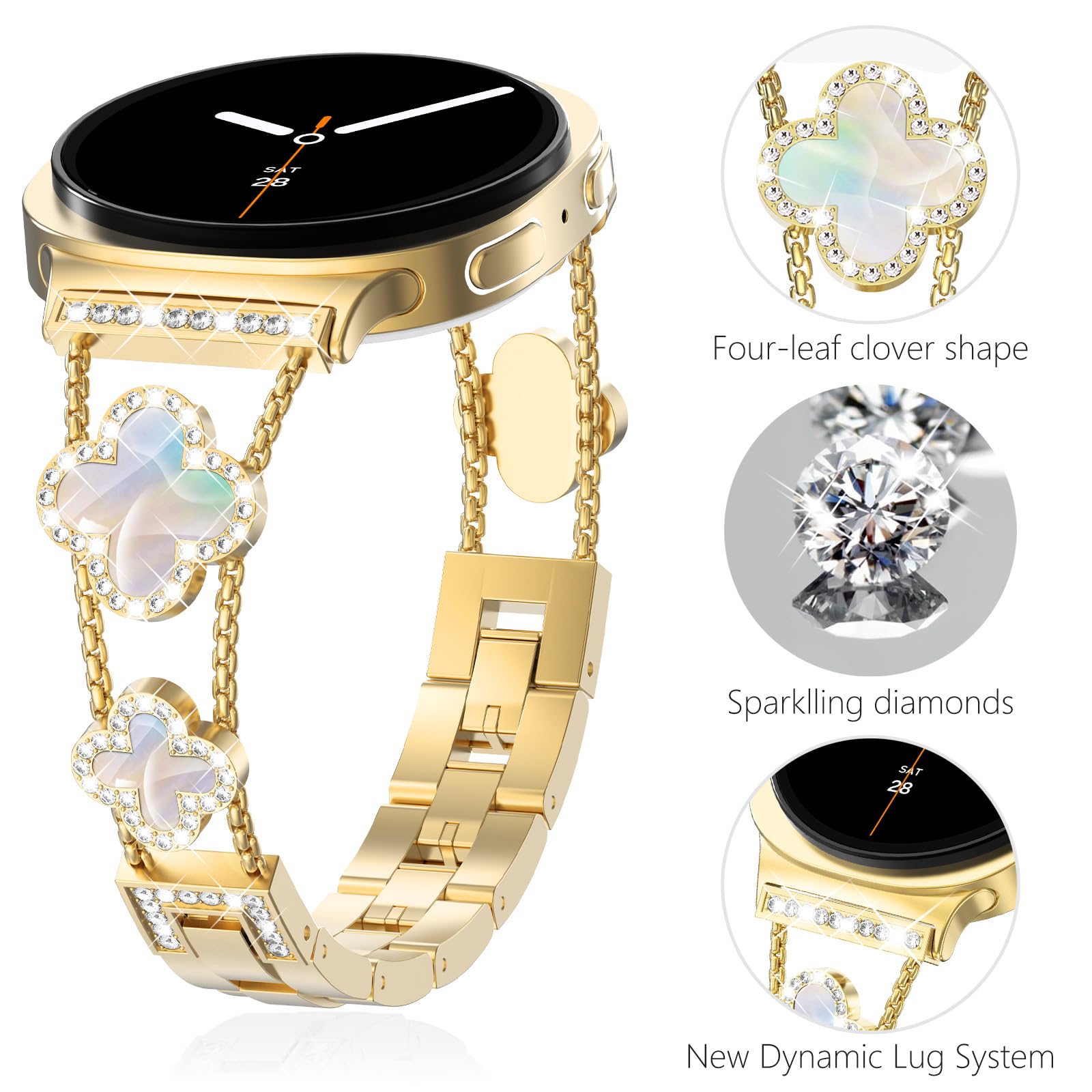 Diamond Strap for Samsung Gala - Luxury Watch Galaxy ulasan dan harga