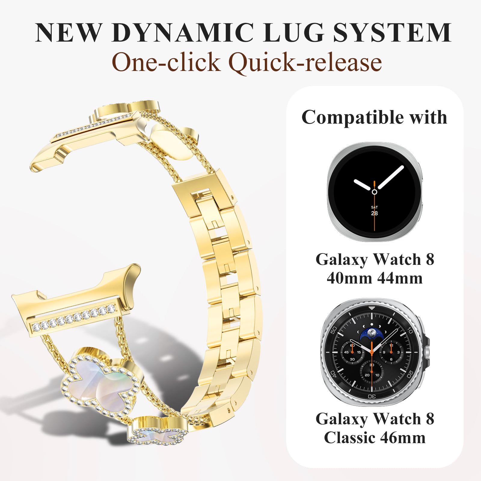 Diamond Strap for Samsung Gala - Luxury Watch Galaxy ulasan dan harga