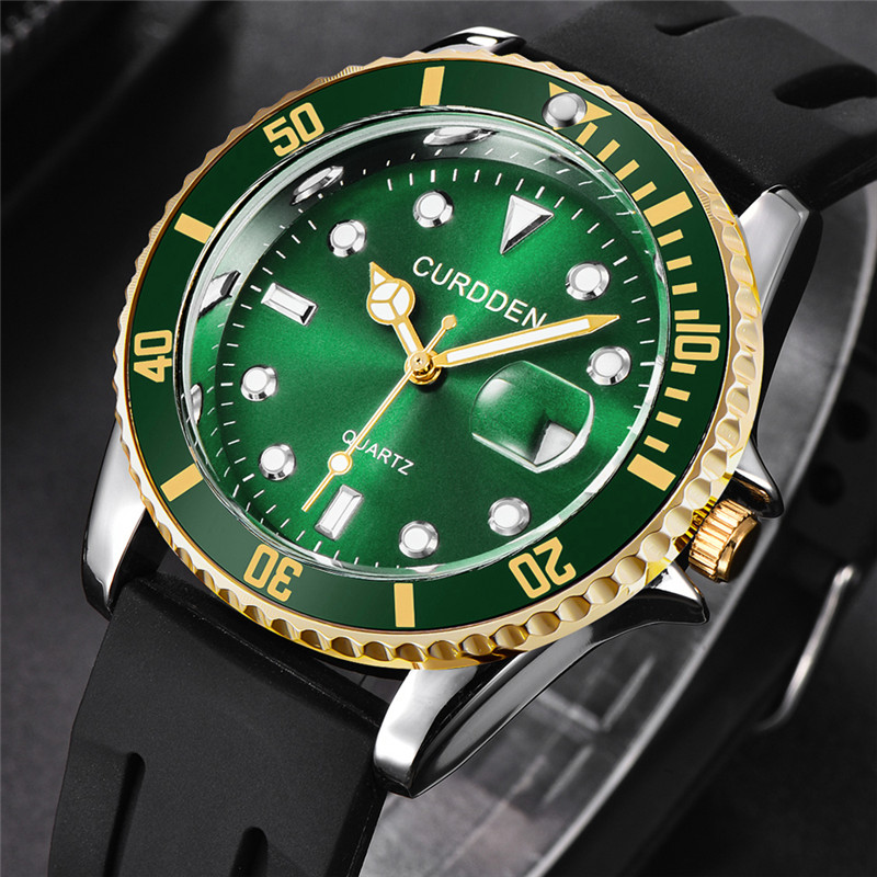 Men Genuine CURDDEN Brand Watc - Luxury Watch Longines ulasan dan harga