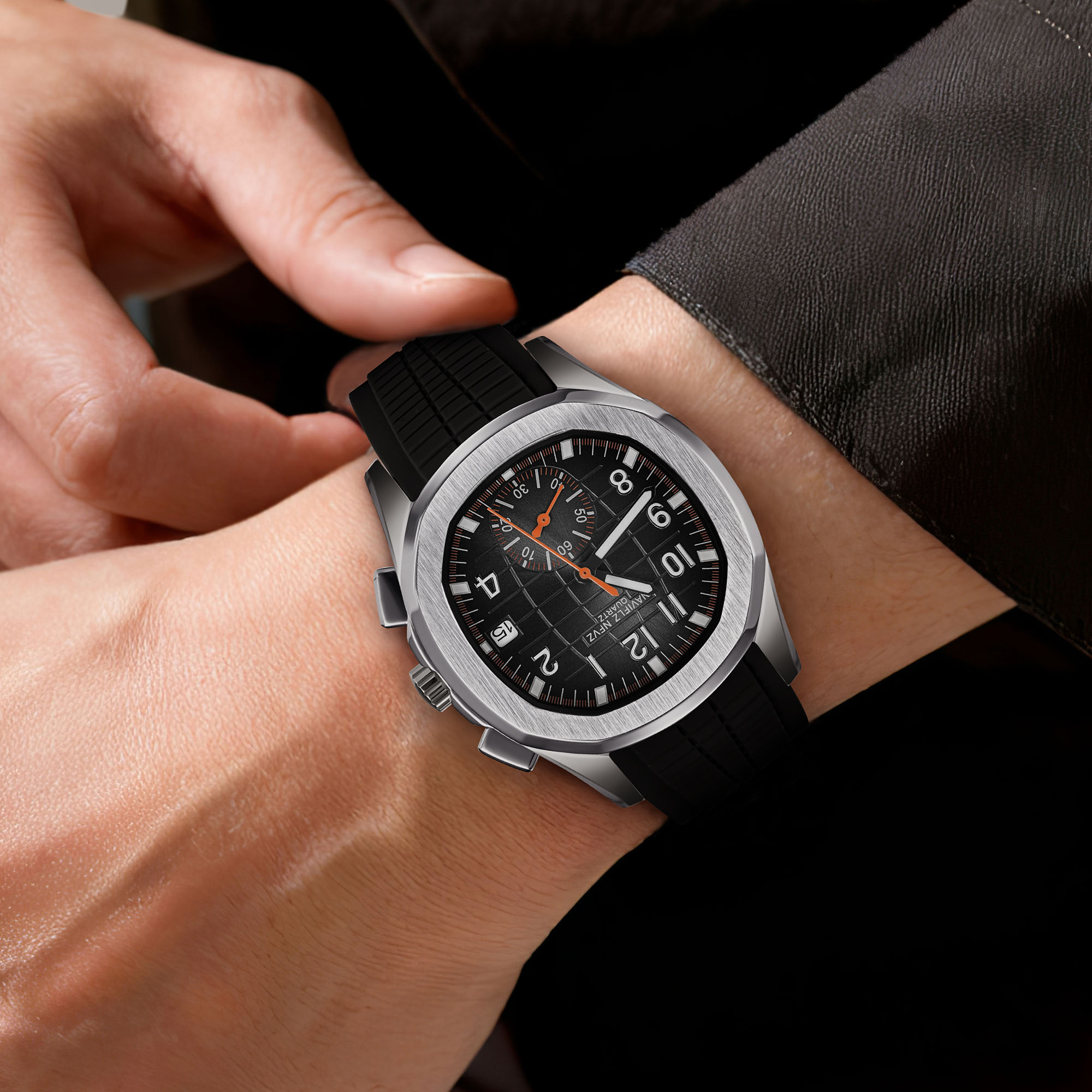 40MM Men's Luxury Watch NAVIFL - Luxury Watch Protection Film ulasan dan harga