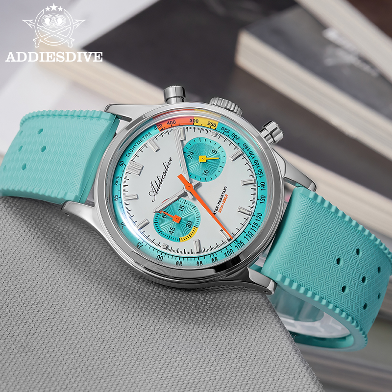 ADDIESDIVE NEW Multifunction C - Luxury Watch With Rubber Strap ulasan dan harga