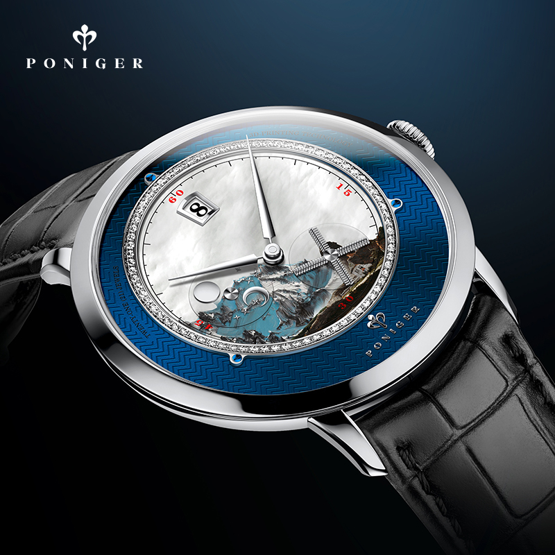 PONIGER Men Automatic Watch 41 - Luxury Watch Second Hand ulasan dan harga