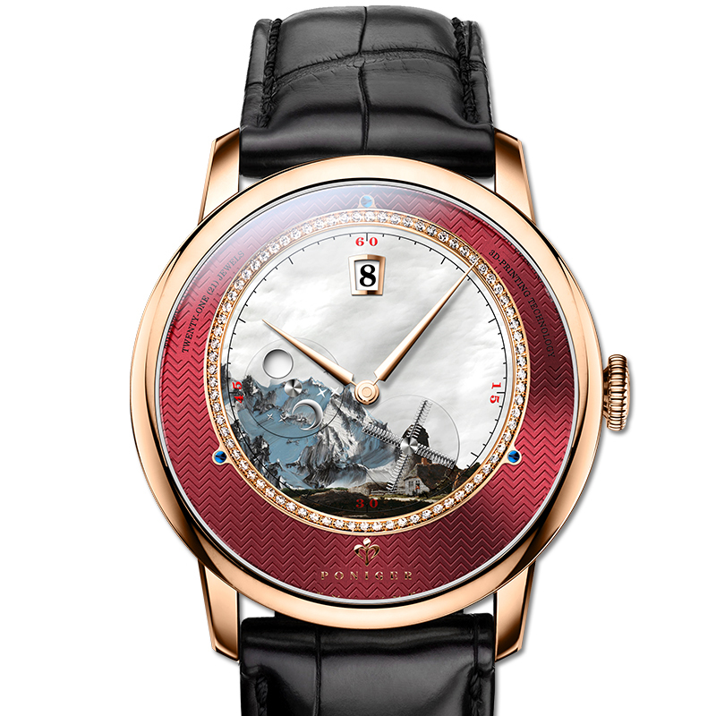 PONIGER Men Automatic Watch 41 - Luxury Watch Second Hand ulasan dan harga