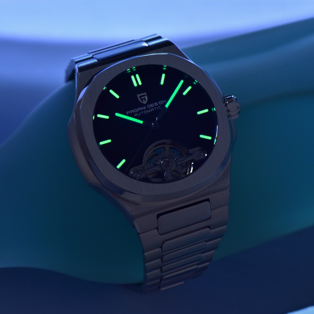PAGANI DESIGN New Mechanical H - Luxury Watch With Rubber Strap ulasan dan harga