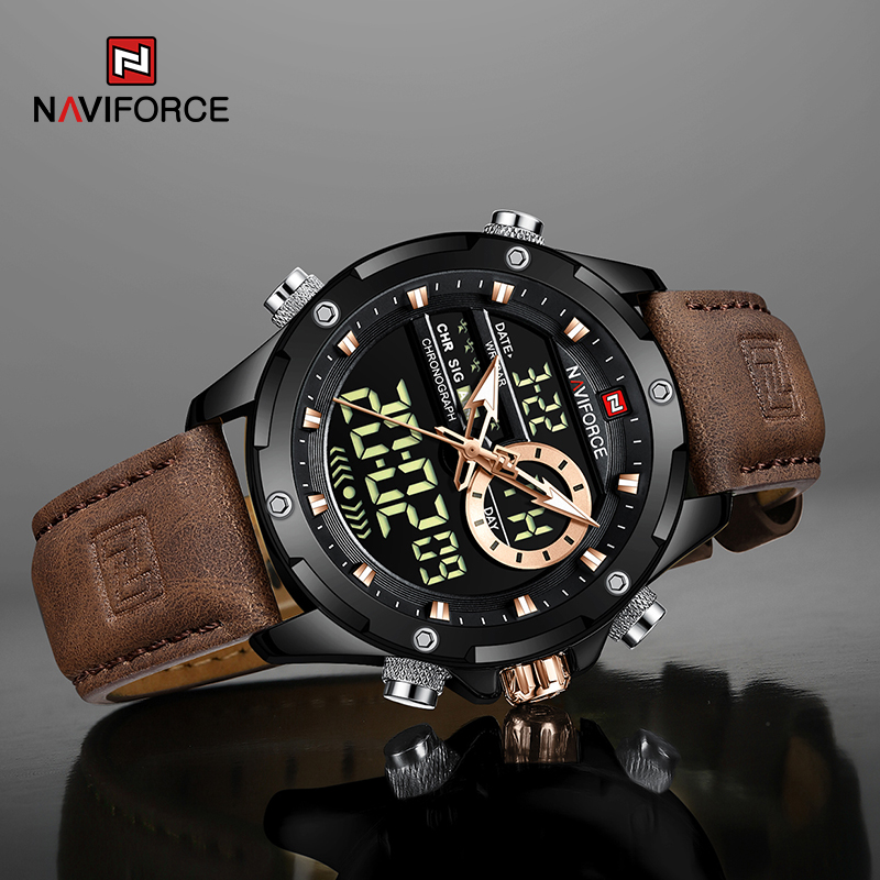 New NAVIFORCE Men Watches Quar - Luxury Watch Low Price ulasan dan harga