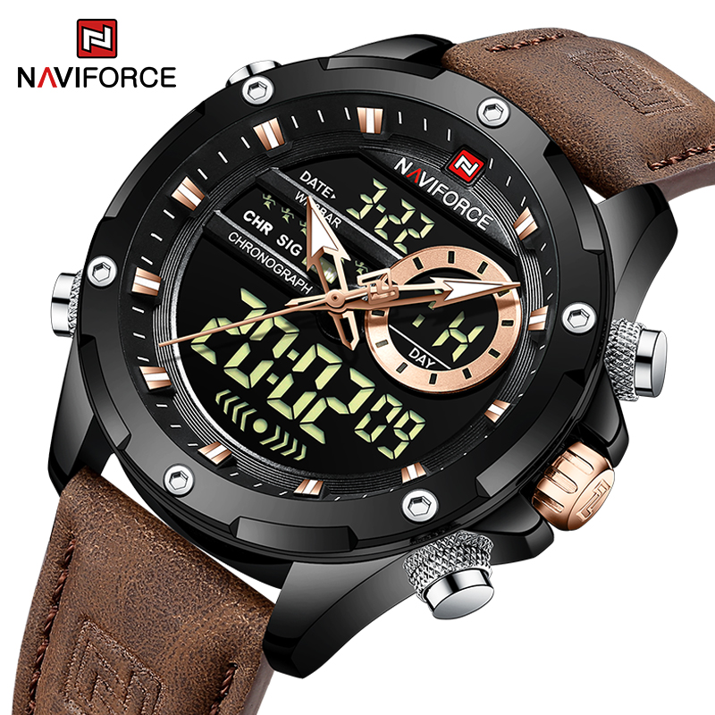 New NAVIFORCE Men Watches Quar - Luxury Watch Low Price ulasan dan harga